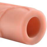 Pipedream X-TENSION Mega 1 - realistična nožnica za penis (17,7 cm) - naravna | Shoptok.si