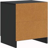  Noćni ormar Crna 43 x 34 5 x 47 cm Konstruirano drvo | shoptok.hr