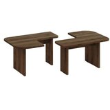 Hanah home Set stočića Iris Antique Walnut | Eponuda.com