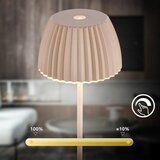BRILONER 7552-011 - LED prigušiva, punjiva spoljna stona lampa MINI LED/1,5W/5V IP44 | Eponuda.com