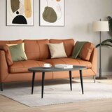 vidaXL Noge kavne mize stožčaste oblike 4 kosi črna 30-31 cm jeklo | Shoptok.si