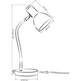  Stona lampa MIMI 1xE27/10W/230V plava | Eponuda.com