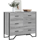 Furnova Predalnik siva sonoma 91x35,5x74,5 cm inženirski les, (21950598) Cene