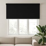 Rolo zavjesa za vanjsku uporabu s UV zaštitom Crna 120 x 140 cm | shoptok.hr