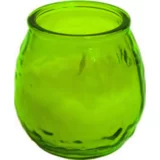 ROURA Sveča v steklu Citronela 340442.042, zelena