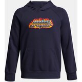 Under Armour Boys' UA Rival Flc Flamin Wdmrk HD-BLU Sweatshirt - Boys Cene