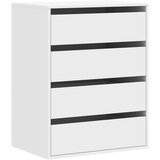 vidaXL Kutna komoda s ladicama bijela 60x41x76cm od konstruiranog drva | shoptok.hr