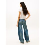 Tommy Jeans Majica 'Essential' črna / bela | Shoptok.si