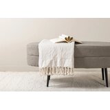 Venture Home ovalni tabure Otto (art. 15569-405) 100 × 40 × 41 cm, bež (greige) | shoptok.hr