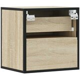  Zidni noćni ormarići 2 kom sonoma hrast 40x31x39,5 cm | shoptok.hr