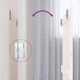  Zidno uzglavlje bijelo 82 5x3x90 cm od masivne borovine | shoptok.hr
