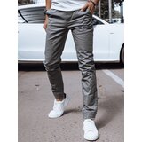 DStreet Spodnie męskie jeansowe joggery ciemnoszare | shoptok.hr