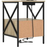  Noćni ormar s ladicama 2 pcs sonoma hrast 41.5 x 40.5 x 55 cm | shoptok.hr