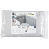 Bubaba by FreeON ogradica za krevet 190x40 cm, točkice grey | shoptok.hr
