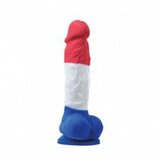 Ns Novelties Dildo Colours Tricolor 17,5cm Cene