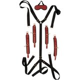 Bad Kitty set za vezanje za krevet (crni) | shoptok.hr