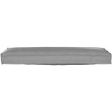 vidaXL Blazina za klop Siva 120x40x8 cm Oxford tkanina Cene