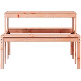 vidaXL Piknik miza 110x134x75 cm trden les douglas | Shoptok.si