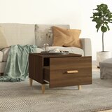  Stolić za kavu smeđa boja hrasta 50x50x40 cm konstruirano drvo | shoptok.hr