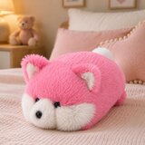  Plush Fox Plush Toy, Pink Soft Fur, 16 cm | shoptok.hr