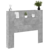  Uzglavlje Betonski sivi 120 x 16 5 x 103 5 cm Konstruirano drvo | shoptok.hr