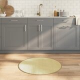 vidaXL Okrugli tepih svijetli prirodni 80 cm od bambusa | shoptok.hr