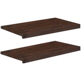  Prozorske klupice 2 kom. Tamno smeđa 80x 40 x 2 cm | shoptok.hr