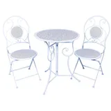 STOL I STOLICE SET 3/1 MOSAIC BISTROT BIJELI