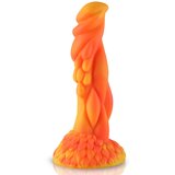 HiSmith WDD004-M Wildolo Beleala Dragon Monster Dildo Suction Cup 8.20" Orange Cene
