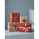 Sinsay Set papira za zamatanje poklona s božićnim uzorcima 4 pack | shoptok.hr