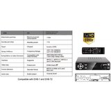Gembird Prijemnik zemaljski, DVB-1 / T2, Full HD, USB, RF - GMB-T2-404 | ePonuda.com
