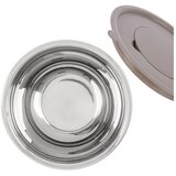 Orion Skleda iz nerjavečega jekla v srebrni barvi &amp;oslash; 22 cm Beige &amp;ndash; Slike
