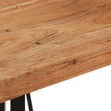  Barski stol 55 x 55 x 107 cm od masivnog drva bagrema i željeza | Eponuda.com
