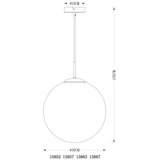 Globo 15857 - Viseći luster na sajli VARUS 1xE27/40W/230V | Eponuda.com