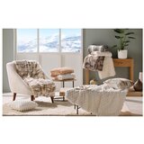 Douceur d intérieur Kremno bela odeja iz mikropliša 180x220 cm Foxy – | Shoptok.si