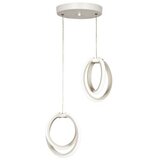 VISILICA Bela kovinska LED viseča svetilka ø 20 cm Sezen – | Shoptok.si