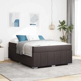  Konstrukcija postelje Temno rjava 140 x 200 cm blago, (5000127047) | Shoptok.si