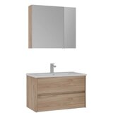 Hanah home Kupatilski ormarić sa umivaonikom i ogledalom (2 komada) Side 85 v2 800 | Eponuda.com