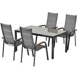 Gardenson Vrtni Set Trivero, 5-Delni, Rjava, Steklo | Shoptok.si