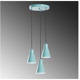 Opviq Luster Konikkem-6357-3, 75-114cm, O40 cm, 3xE27, Tirkizna | Eponuda.ba