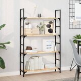  Plutajuće police 4 kom 80x20x2 cm Neobrađeno puno drvo akacije | Shoptok.si