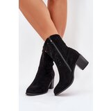 S. BARSKI Ladies Cutout Cowboy Ankle Boots Heeled S.Barski | Shoptok.si