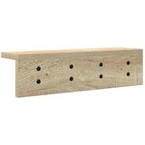  Vješalica za kapute na zidu Sonoma hrast 40 x 10,5 x 10,5 cm | shoptok.hr