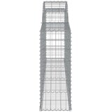  Lučne gabionske košare 5 kom 300x30x80/100 cm pocinčano željezo | shoptok.hr