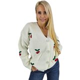 Pri Warm and cozy women's sweater with cherries in autumn LARAMIE | shoptok.hr