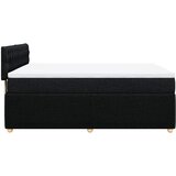  Krevet s oprugama i madracem crni 140x200 cm od tkanine | shoptok.hr