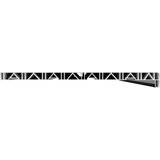  Prozorska klupčica Crno s drvenim uzorkom 160 x 45 x 4,5 cm PVC | shoptok.hr