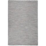 vidaXL Vanjski tepih ravnog tkanja 120 x 170 cm smeđe-crni Cijene