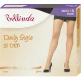DAILY, 15 denske hlačne nogavice - 094 ČRNA, 40/S