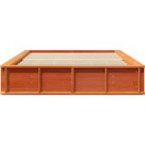  Krevetna konstrukcija Voštano smeđa 140 x 190 cm Masivno drvo | shoptok.hr